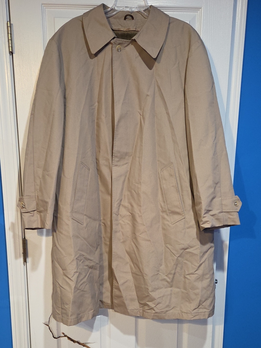 Sears Beige Men's Trench Coat
